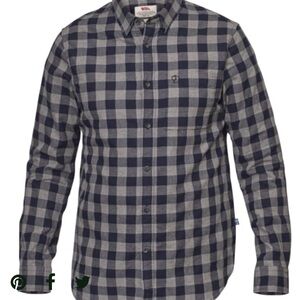 Fjallraven Ovik Check shirt in Night sky
